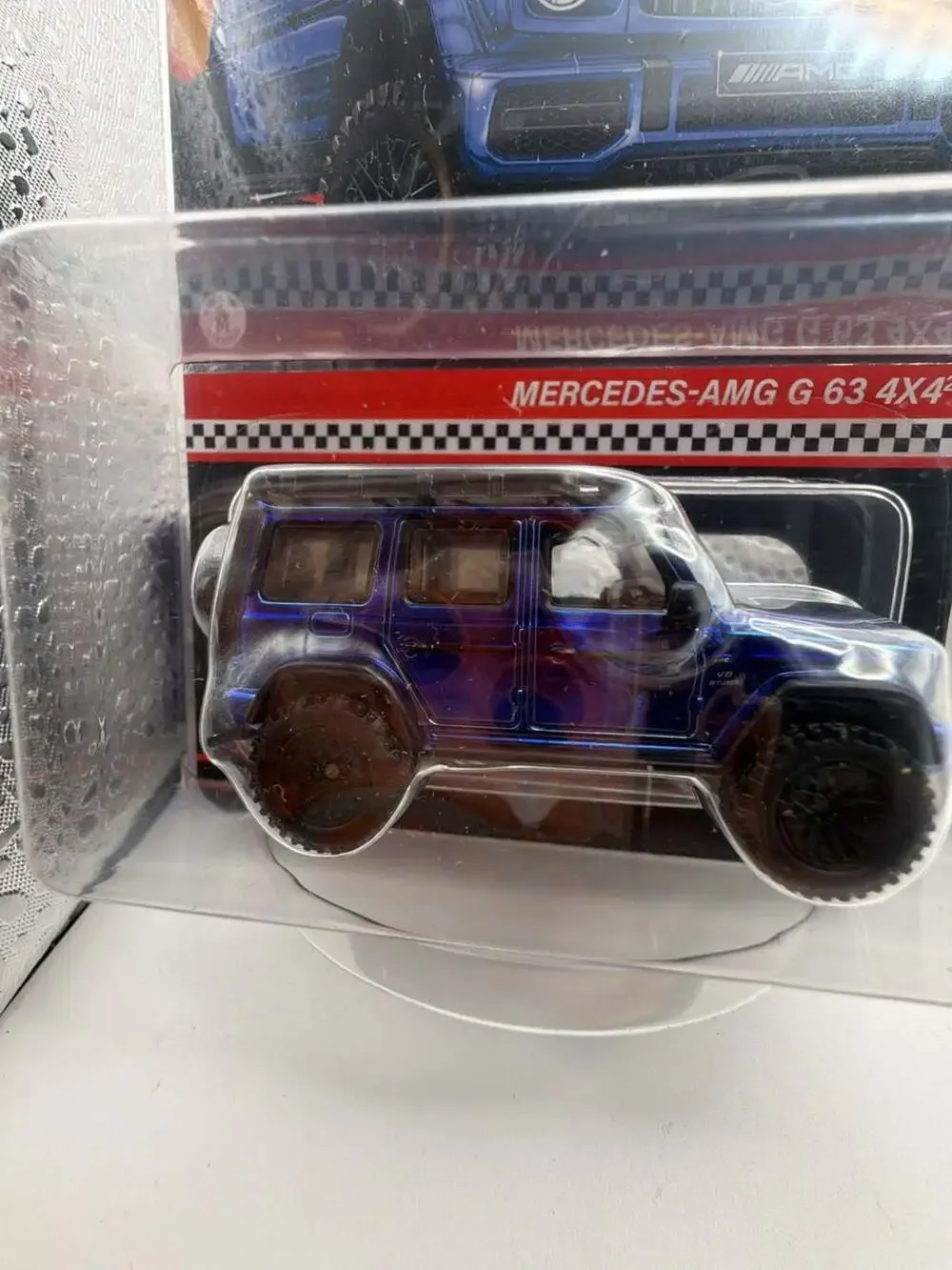 Hot Wheels Red Line Club RLC Mercedes-AMG G 63 4X4 Spectraflame Blue